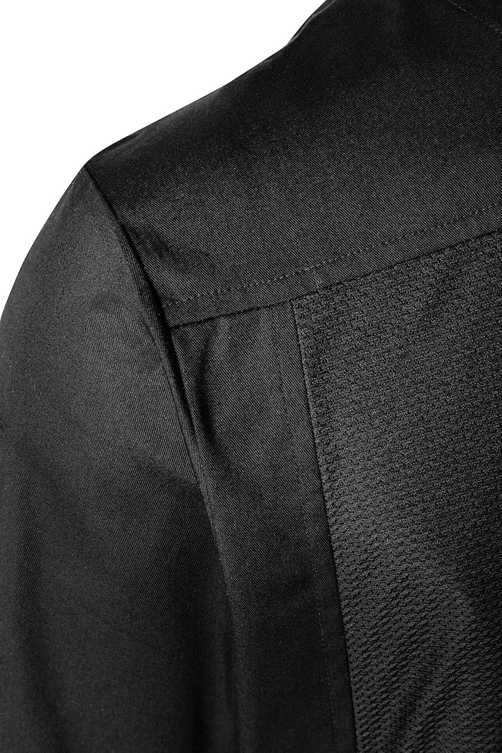 Karlowsky Langarm Überwurf-Kochhemd Basic Damen Herren Unisex 65% Polyester / 35% Baumwolle XXL Schw