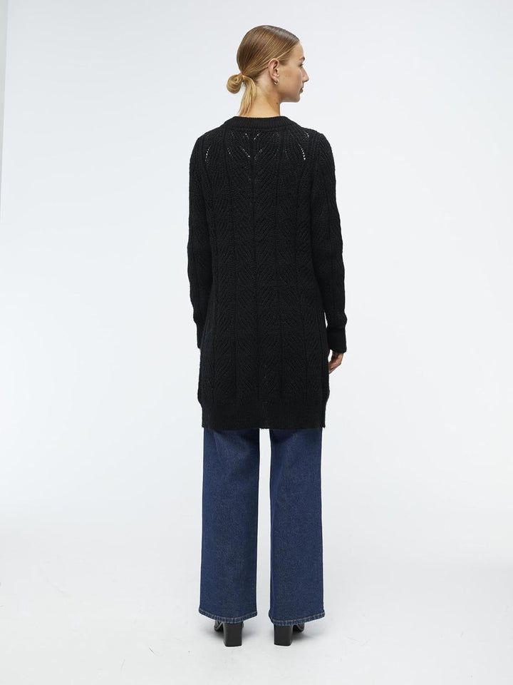 OBJECT Female Strickjacke OBJNOVA Stella M Schwarz, M Schwarz