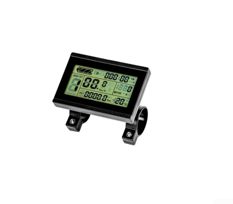 E-Bike Pedelec Display KT-LCD 3 mit Bedienfeld, wasserdichter Anschluss