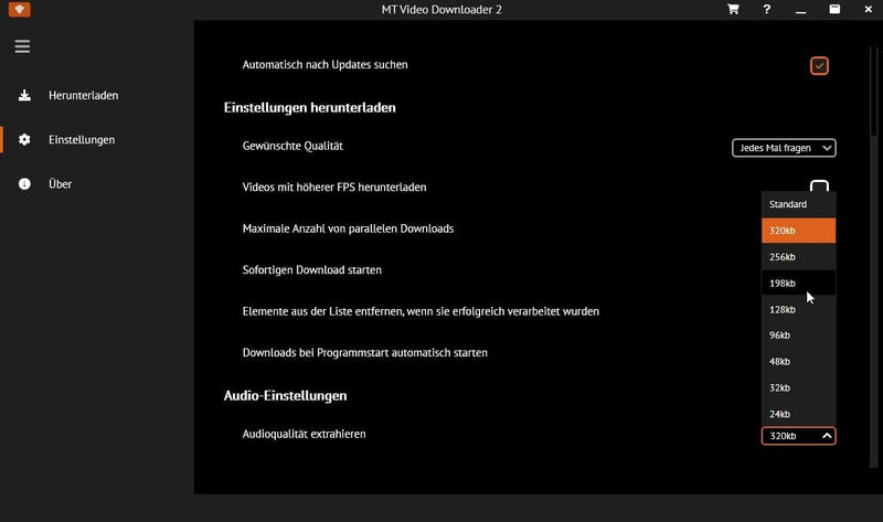 Video und Audio Downloader PRO 2 für YouTube, ARD, ZDF Mediatheken Filme und Musik direkt als MP3 od
