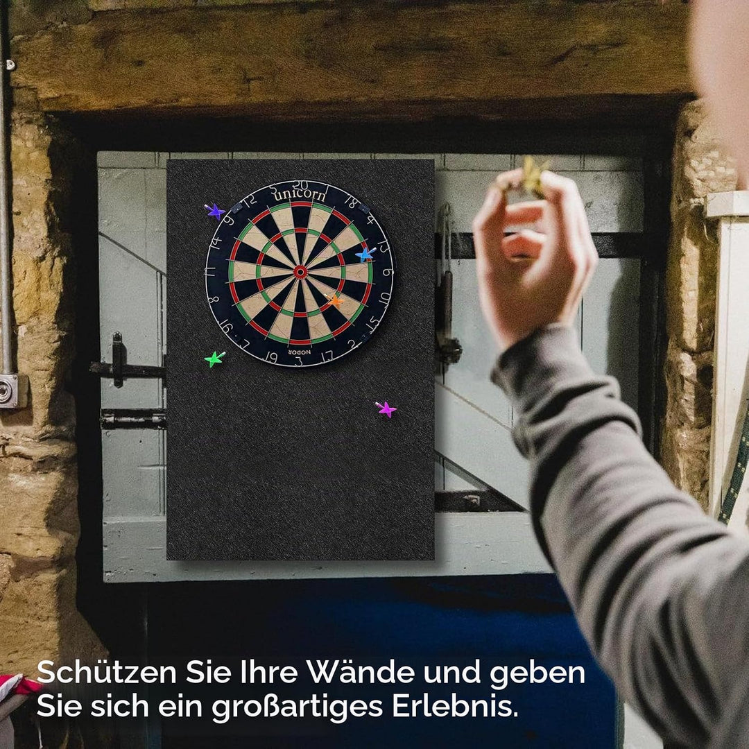 Filz Dartboard Wandschutz 60x90cm: Wandschutz für Dartspiel, Kork-Dartboard-Rückseite und Wandfliese