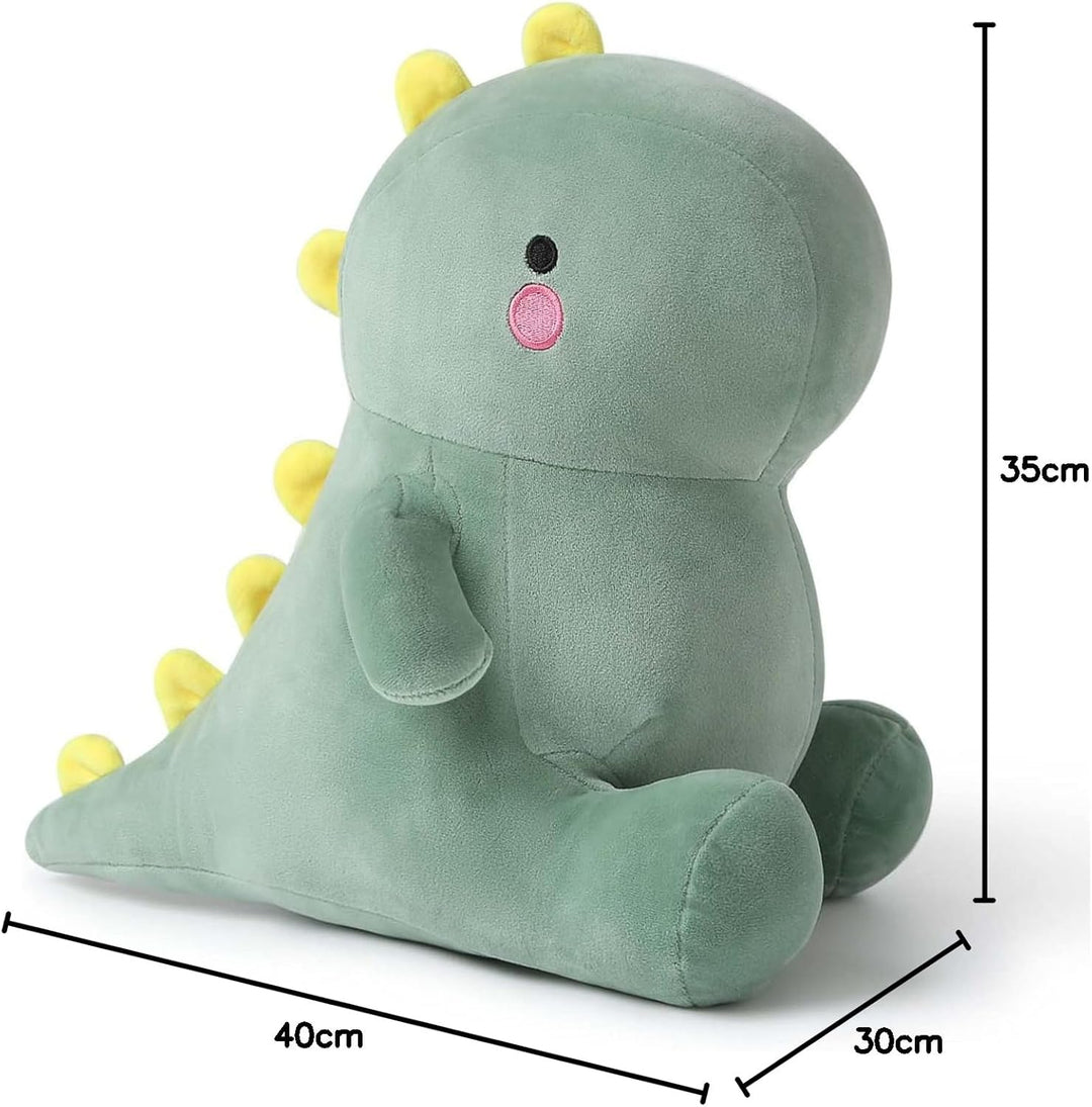shownicer Plüschtier Dinosaurier Kuscheltier Stofftier Kawaii Dino Plüsch, Plüschsaurier Plüschkisse