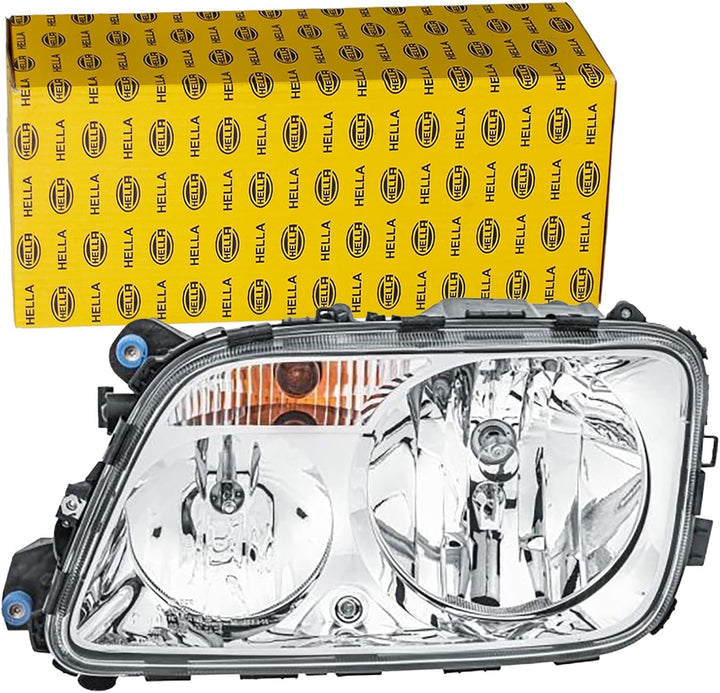 HELLA 1EH 009 513-031 FF/Halogen-Hauptscheinwerfer - links - für u.a. Mercedes-Benz Actros MP3 Links