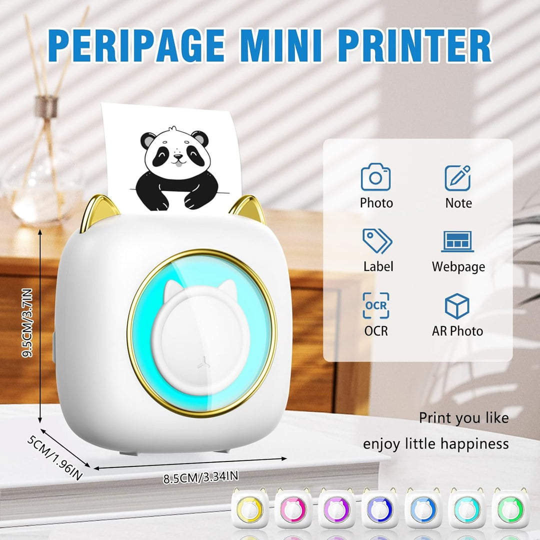 mini drucker für smartphone, fotodrucker für smartphone, mini drucker aufkleber, Bluetooth tragbarer