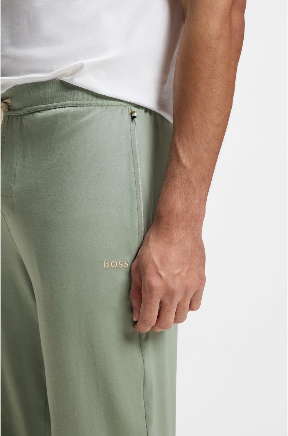 BOSS Herren Mix&Match Loungewear Pant S Light/Pastel Green330, S Light/Pastel Green330