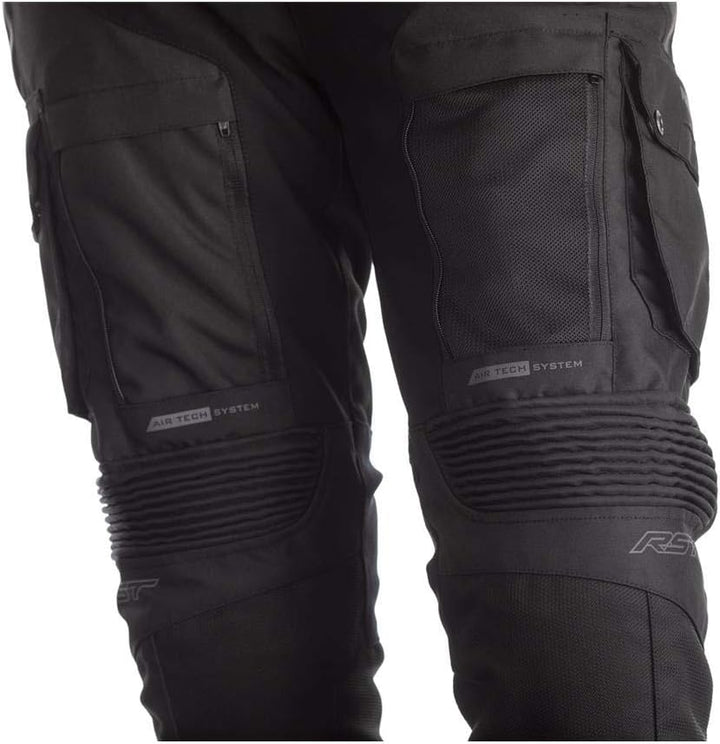 RST Pro Series Adventure-X Motorrad Textilhose Schwarz 42