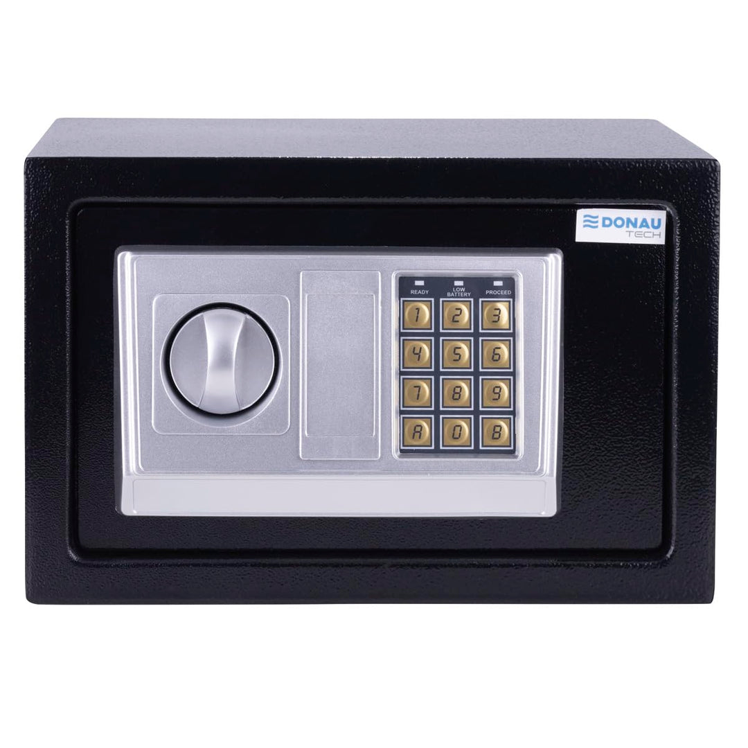 DONAU TECH Digitaler Tresor 8,5L / 31 x 20 x 20 cm/Manuell-digitaler Elektronischer Safe Möbeltresor