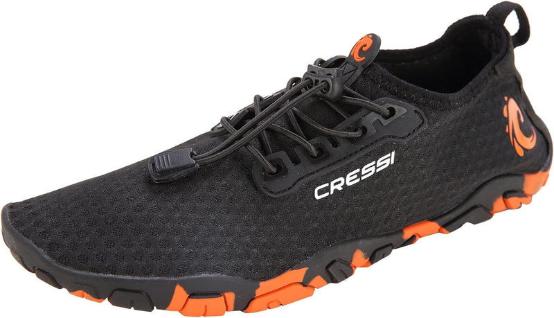 CRESSI Unisex Kinder Molokai Shoes Mehrzweck-Sportschuhe 38 EU Schwarz Orange, 38 EU Schwarz Orange