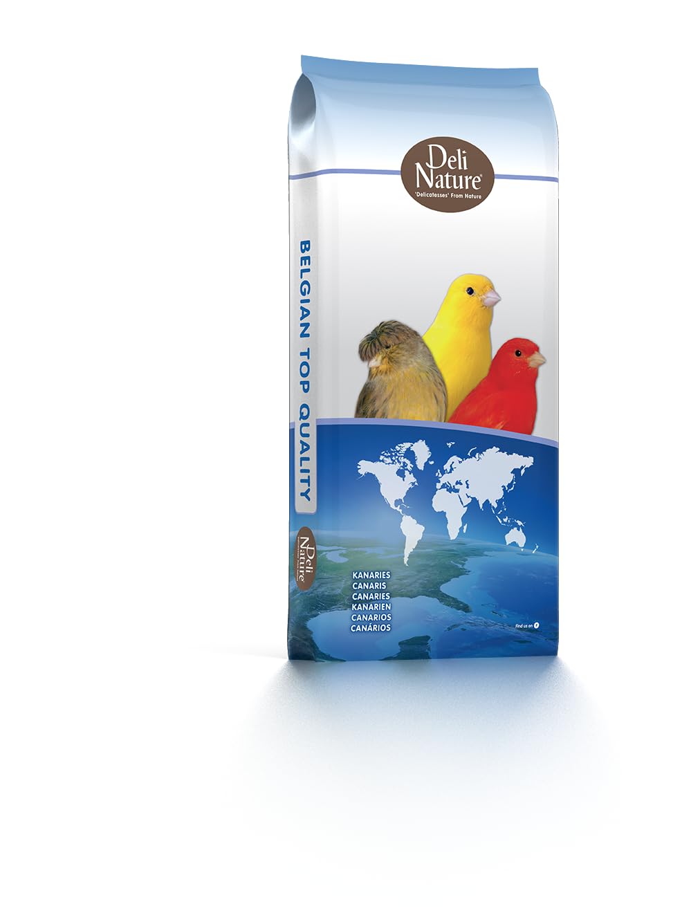 Deli Nature KANARARIENVOGEL ZUCHT-Futter ohne Rübsen 20 kg Sack Züchter
