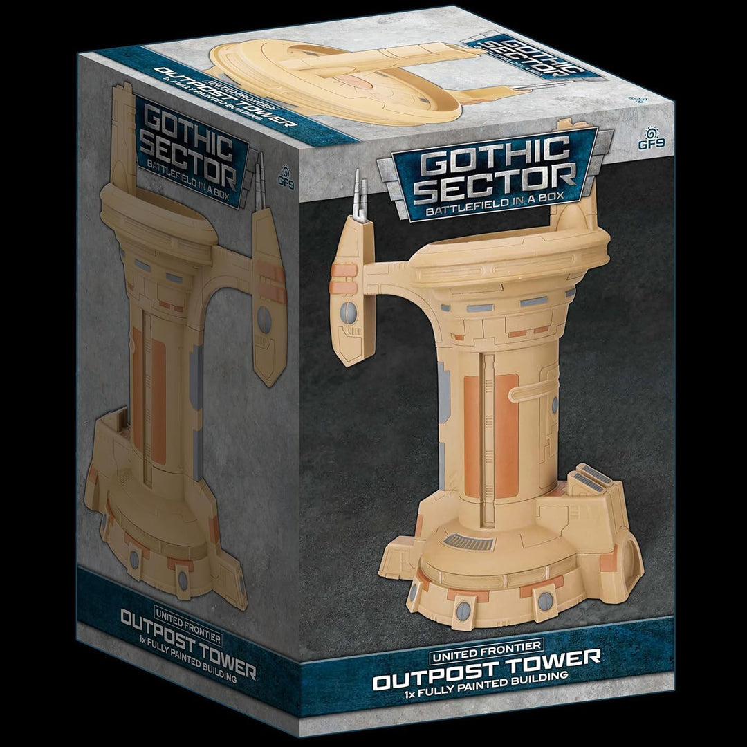Gale Force Nine - Battlefield in A Box - United Frontier - Outpost Tower
