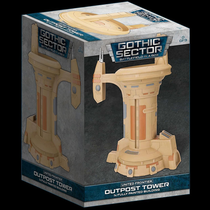 Gale Force Nine - Battlefield in A Box - United Frontier - Outpost Tower
