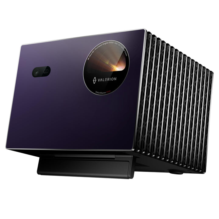 Valerion VisionMaster Pro2 Triple-Laser-Projektor 4K, 15000:1 Kontrast, 0,9–1,5X optischer Zoom, 2X