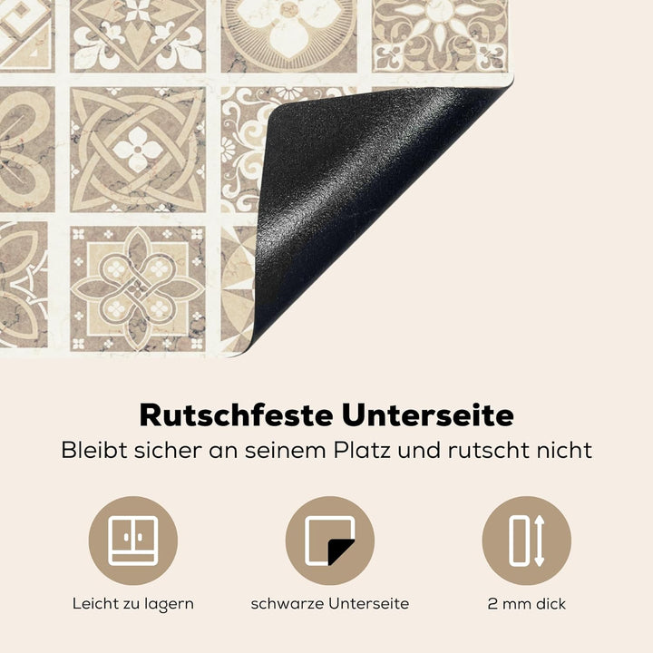 KitchenYeah© Herdabdeckplatte Einteilig Ceranfeld Abdeckplatte für Induktionsschutz Ceranfeldabdecku
