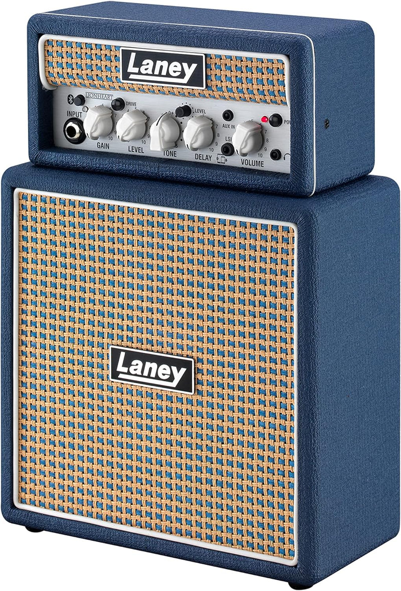 Laney MINISTACK Bluetooth- Batteriebetriebene Gitarren Amp mit Smartphone-Schnittstelle - Lionheart