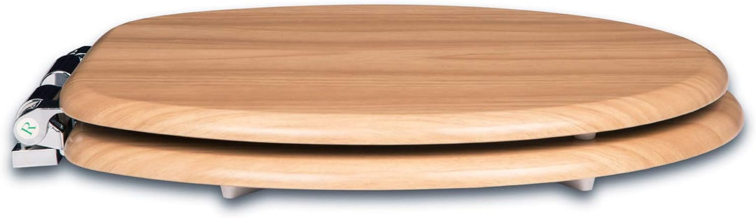 EUGAD WC Sitz Mit Absenkautomatik,Holz Toilettendeckel,Einfache Montage Toilettensitz,Stabile Qualit