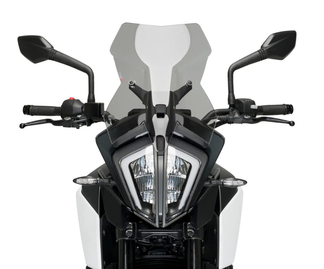 Tourenscheibe kompatibel für KTM 390 Adventure 20-21 rauchgrau Puig