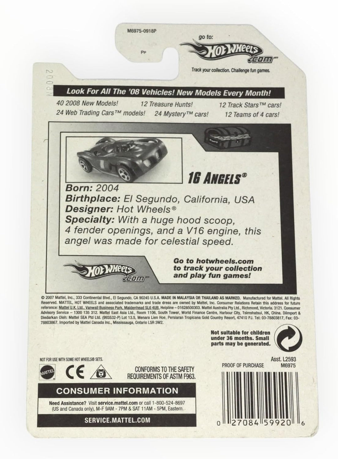 Hot Wheels Treasure Hunt 16 Angels 9/12 by Hot Wheels