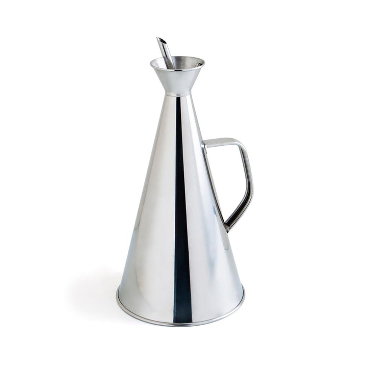 Quid Renova Ölflasche, auslaufsicher, Edelstahl, 1 l, grau, 6.27 cm 6270 ml, 6270 ml