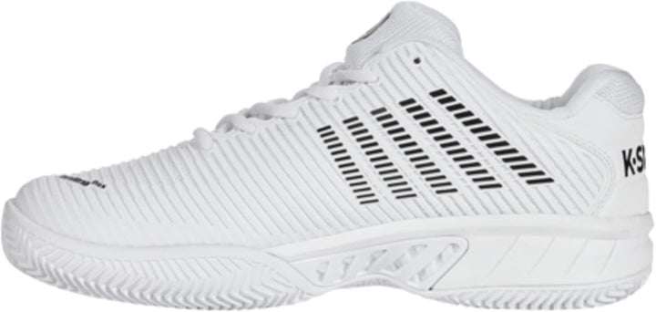 K-Swiss Herren Hypercourt Express 2 Hb Tennis Shoe 45 EU White Black, 45 EU White Black