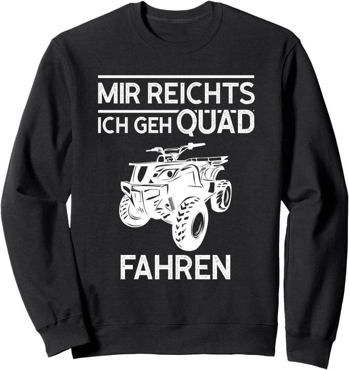Quad Motorrad Quad Fahrer Sweatshirt