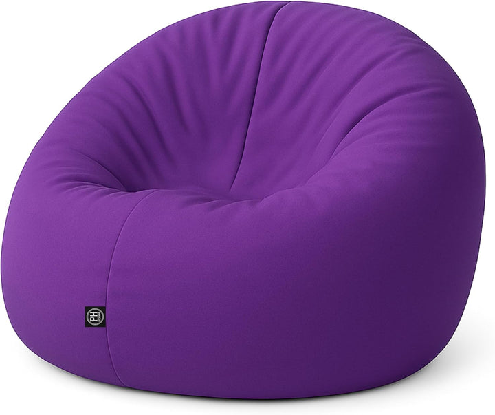 PATCH HOME Sitzsack 2 in 1 Sitzkissen Bodenkissen für Erwachsene &amp; Kinder - Gaming mit Füllung Kisse