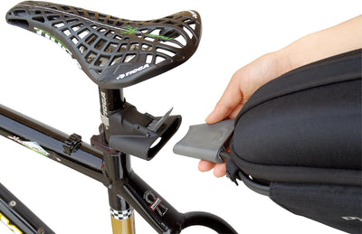 TOPEAK DX DynaPack mit Regenhülle Pack Einheitsgrösse Schwarz, Einheitsgrösse Schwarz