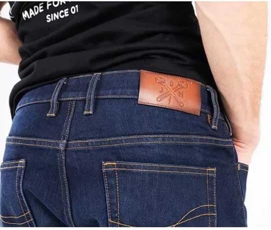 John Doe Pioneer - Monolayer | CE - Zertifizierung AAA | Motorradhose | Atmungsaktiv | Motorrad Jean