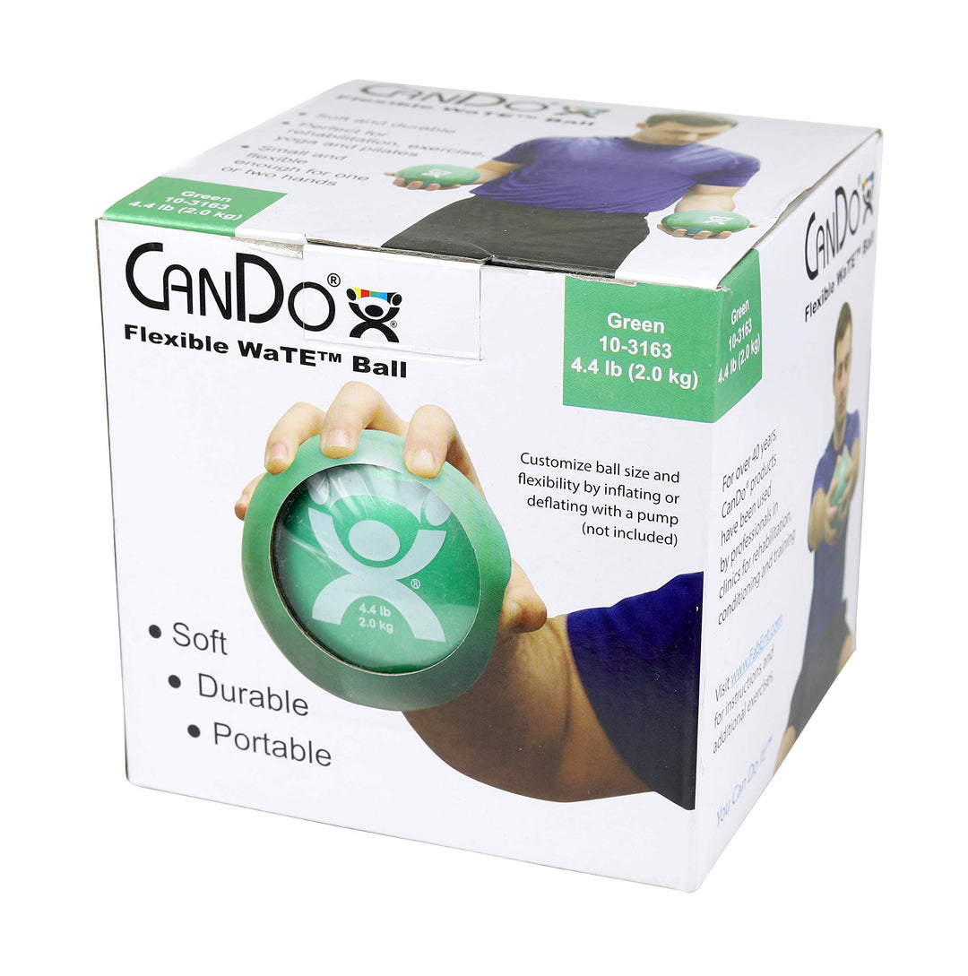 CanDo Gewichtsball - Trainingsball, grün, 2 kg 2kg grün, 2kg, 2kg grün, 2kg