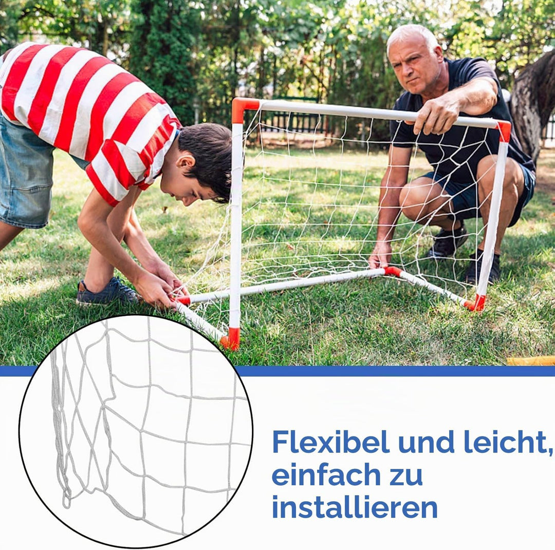 Fussballnetz 1,2 X 0,8 m Fussballtor Ersatznetze Polypropylenfaser Wetterfeste Sport Ersatz Fussball