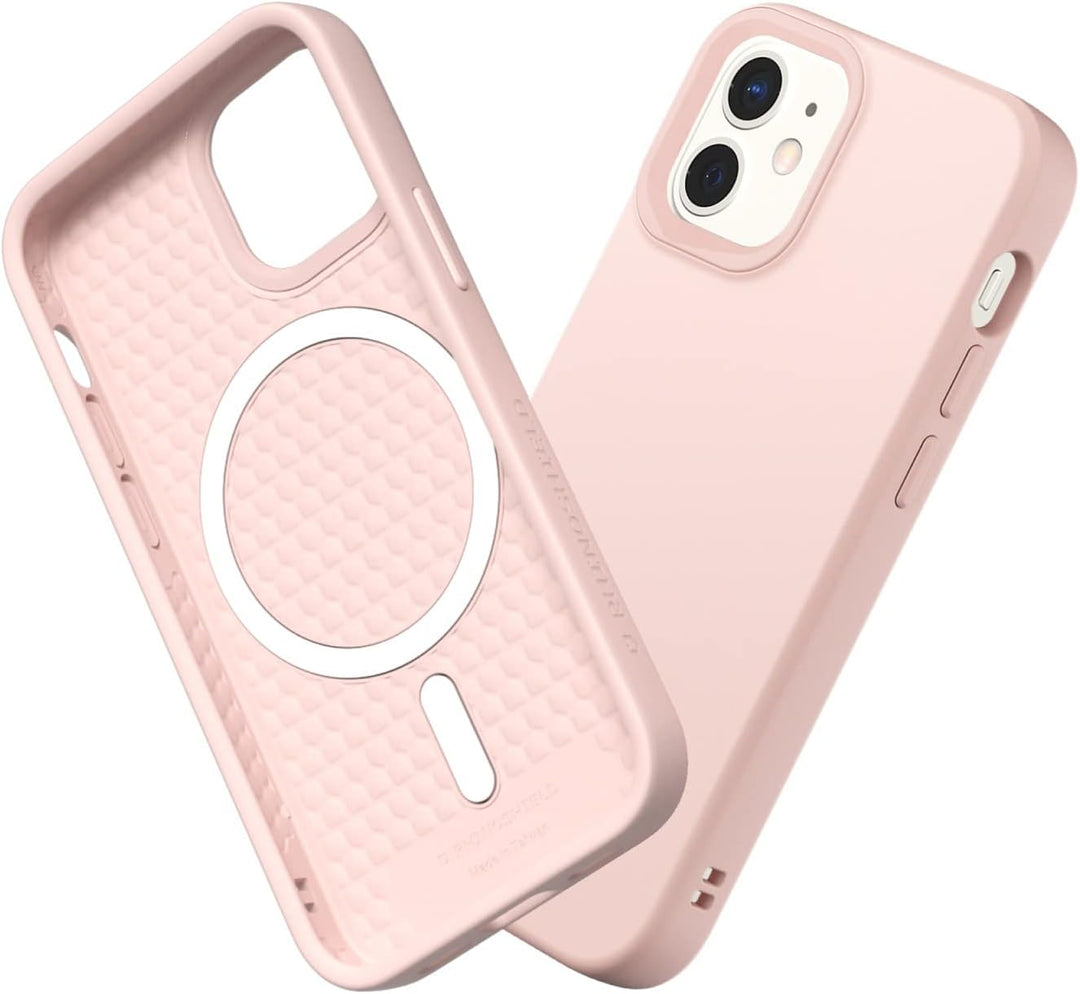 RhinoShield Case kompatibel mit [iPhone 12 Mini] | SolidSuit - MagSafe-kompatibel -Stossdämpfende &