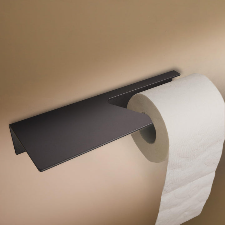 Designfabrik Hamburg Toilettenpapierhalter ohne Bohren | Klopapierhalter zum Kleben | Klorollenhalte