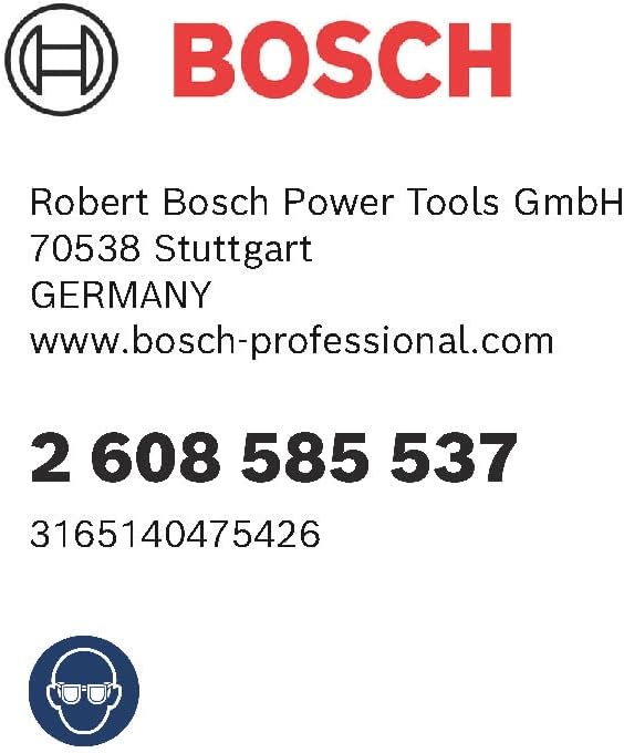 Bosch Professional Metallbohrer HSS-G geschliffen (5 Stück, Ø 11,9 mm) Durchmesser: 11.9/Gesamtlänge