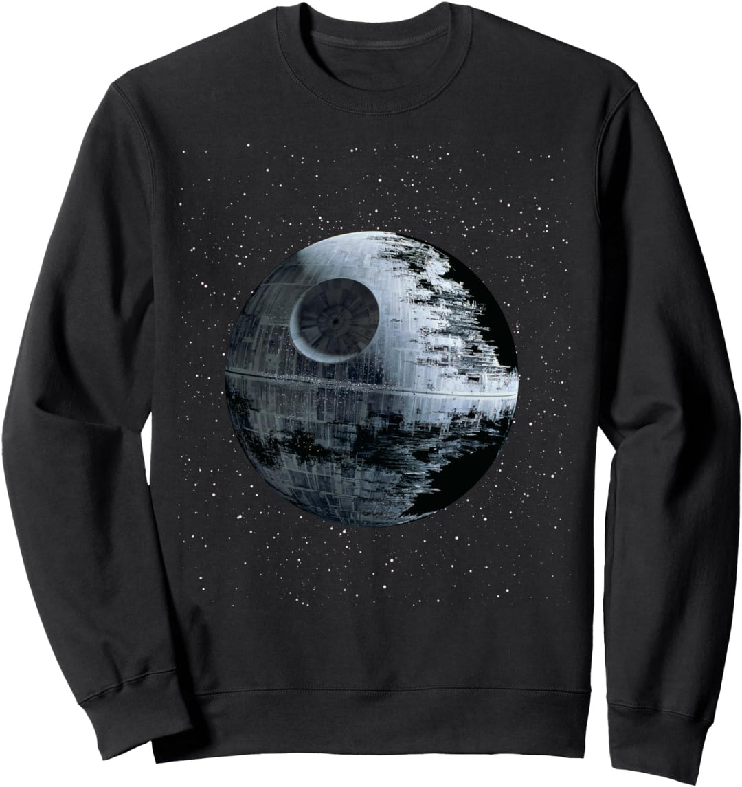 Star Wars Death Star Destroyed In Space Poster Sweatshirt