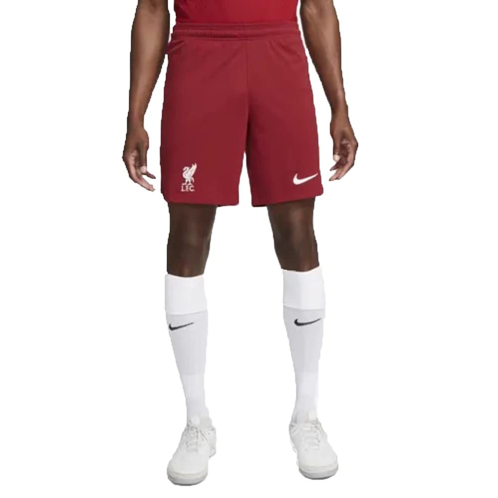 Nike Herren Shorts Saison 2022/23 Offizielle Heimtrikot S Tough Red/Team Red/White, S Tough Red/Team