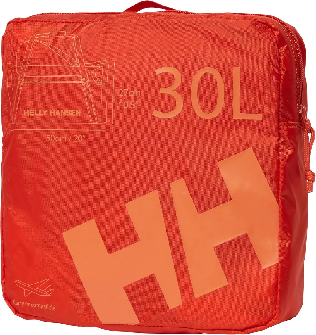 Helly Hansen Unisex HH Duffel Sporttasche 2 30L 30L Streife Orange, 30L Streife Orange