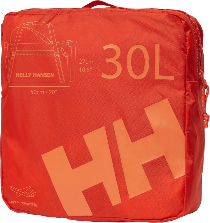 Helly Hansen Unisex HH Duffel Sporttasche 2 30L 30L Streife Orange, 30L Streife Orange