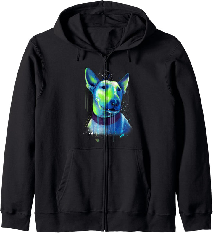 Bullterrier Mama Kapuzenjacke