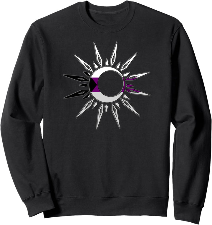 Demisexuell Celestial Spirituelle Demi Stolz Sonne Mond Boho Sweatshirt
