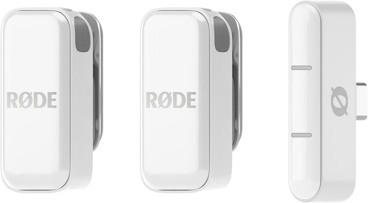 RØDE Wireless Micro - Kompaktes drahtloses Mikrofon, zwei Mikrofone mit Ladekoffer für die Erstellun