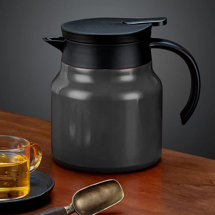 Kaffeekanne, Isolierte Teekanne 1000 Ml Tee Wasser Trennung Abnehmbare Kaffee Teekanne f¨¹r Zuhause