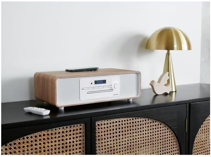 Micro-chaîne Bluetooth - THOMSON - CD/MP3/USB/Radio FM/DAB+ - 75W - Affichage LCD - Télécommande