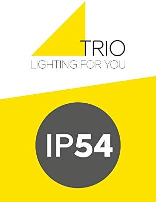 Trio Leuchten 222160142 Ebro A+, LED Aussen-Wandleuchte, Aluminium, 6 Watt, Integriert, Anthrazit, 1