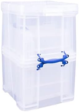 Really Useful Aufbewahrungsboxen 3er-Pack 35 l farblos 35 l 3er-Pack Single, 35 l 3er-Pack Single