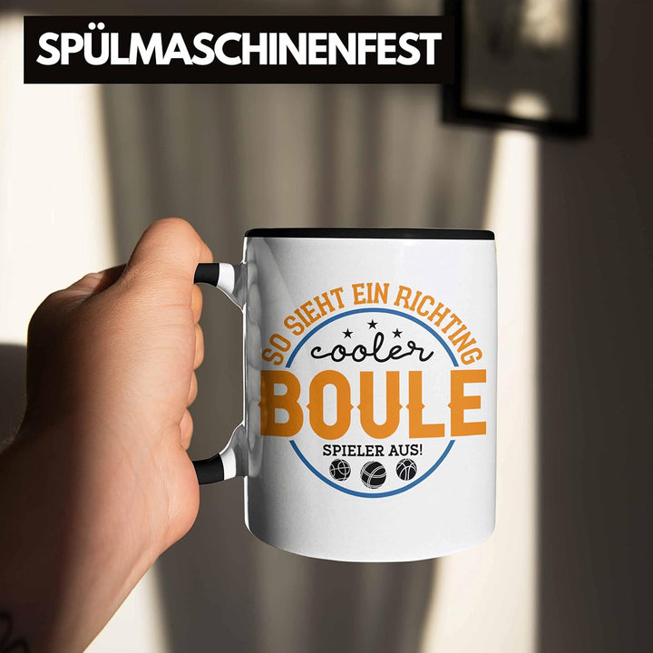 Trendation - Boule Tasse So Sieht Ein Richtig Cooler Boule Spieler Aus Tasse - Geschenk für Boule-Fa