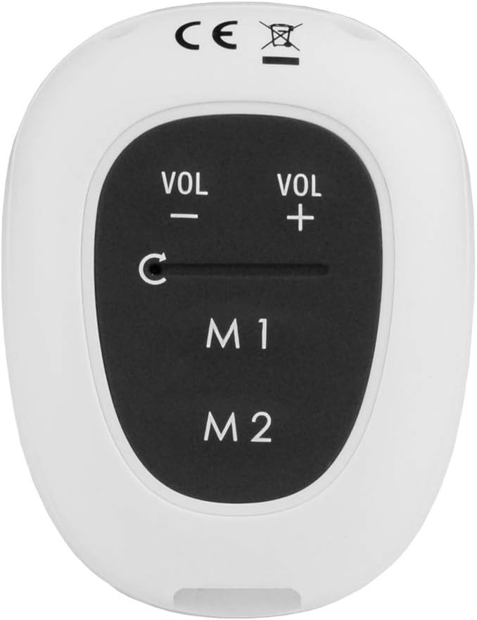 Geemarc Amplidect 295 SOS Pro - Verstärktes schnurloses Telefon und Notruf-Medaillon mit Anrufbeantw