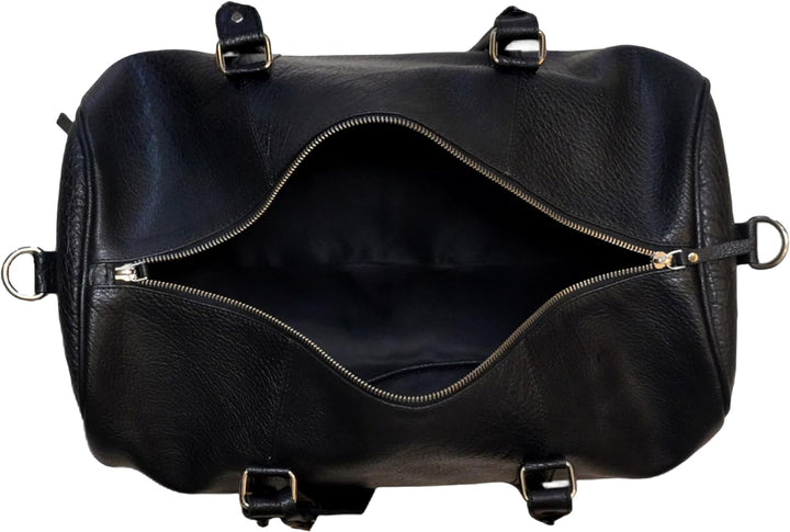 Jaald 45 cm Echt Kuh Leder Ledertasche Weekender Gepäck Reisetasche Reisegepäck Sporttasche Duffel T