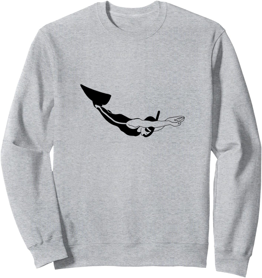 Monoflosse Schwimmen Sweatshirt