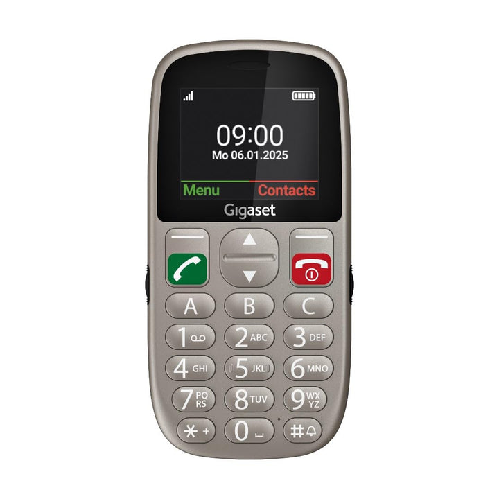 Gigaset GL395 Mobiltelefon – einfache Bedienung für Senioren, grosse Tasten & SOS-Notruftaste – Stau