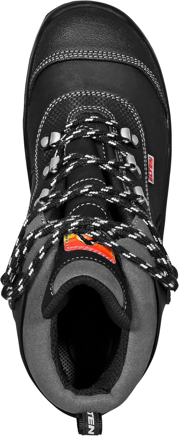 ELTEN Sicherheitsschuhe DINO black S3, Herren, Umknickschutz, leicht, schwarz, Stahlkappe - Grösse 4