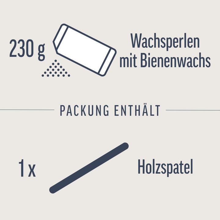 Veet Warmwachsperlen mit Bienenwachs für elektrische Wachsgeräte oder im Wasserbad – Einfache Dosier
